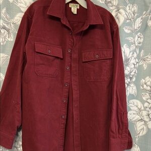 Men's Burgundy Shirt